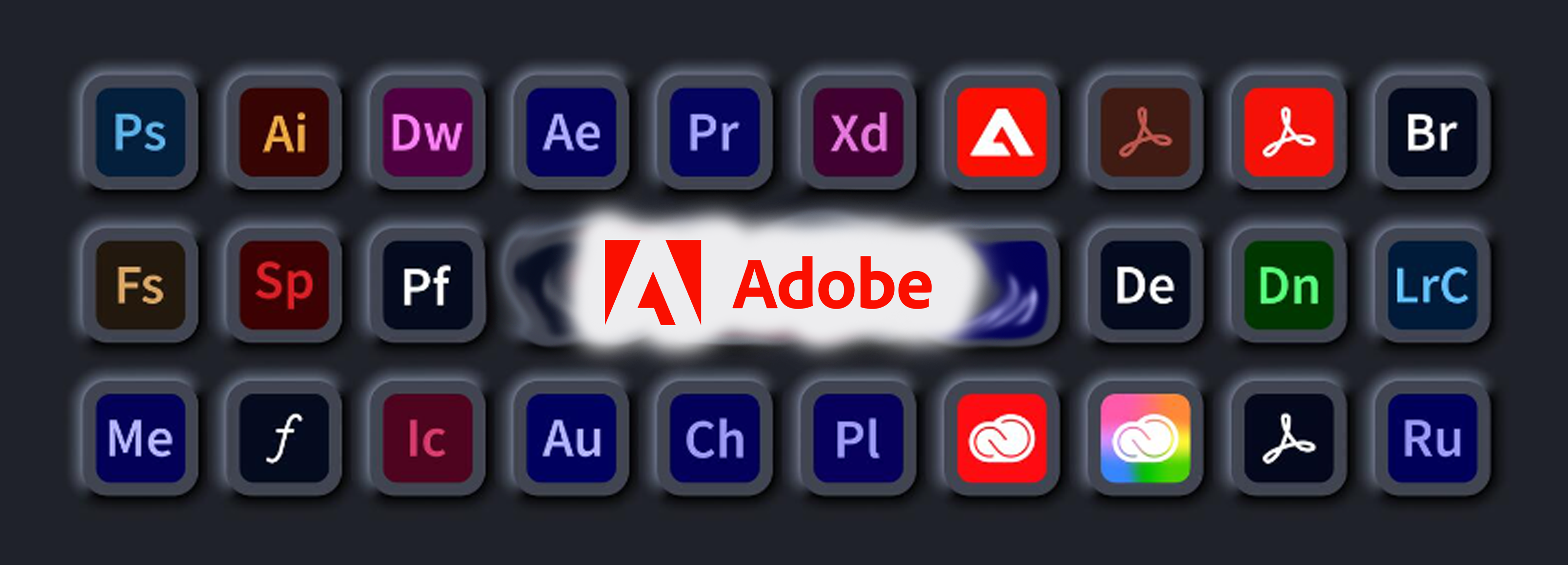 Adobelisenser illustrasjon