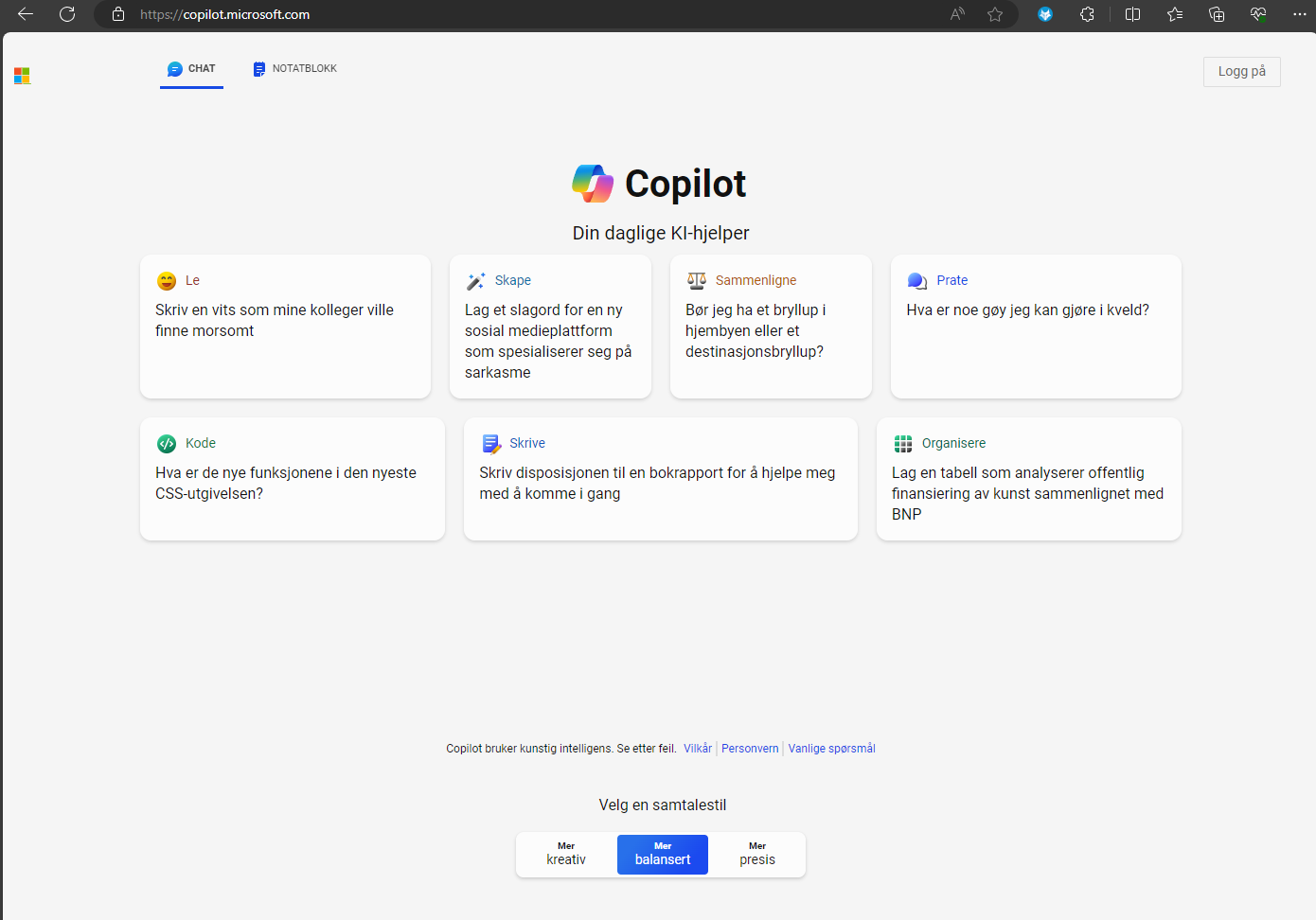 Copilot - from Microsoft