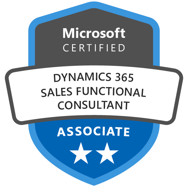 Dynamics 365 Sales Functional Consultant